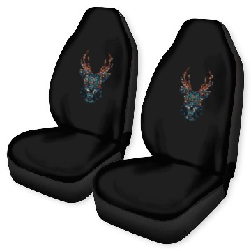 Discover Mandala Deer Car Seat Covers