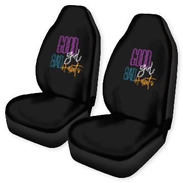 Discover Ggt Black Bad Habits cy Friend Brunch Weekend Car Seat Covers