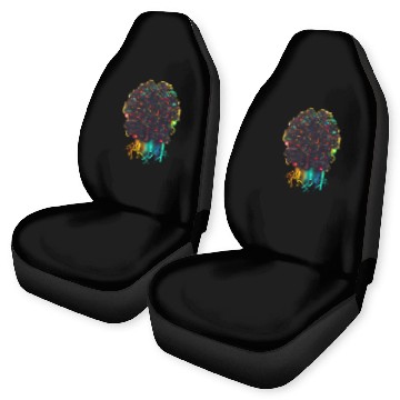 Discover AI Artificial Intelligence Human Electric Brain Car Seat Covers