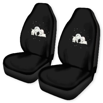 Discover Space corgis classic Car Seat Covers