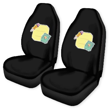Discover Back to School Sticker Set Car Seat Covers