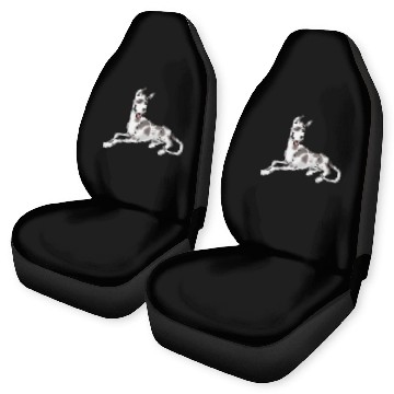 Discover Dog Great Dane Harlequin Car Seat Covers