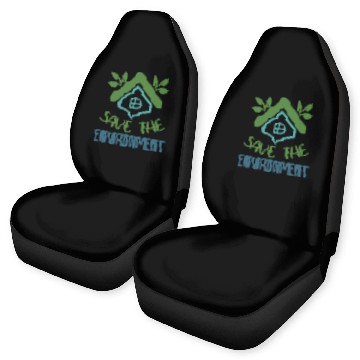 Discover Save The Environment Car Seat Covers