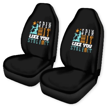 Discover Spin It Like You Stole It Gym Workout Muscle Stati Car Seat Covers