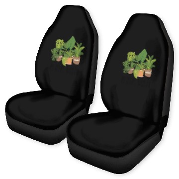 Discover Houseplants Galore Plant Mom Car Seat Covers
