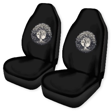 Discover White Tree of Life Car Seat Covers