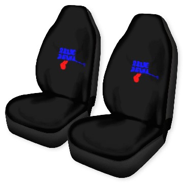 Discover Blue Devil Baseball Jerseys Car Seat Covers