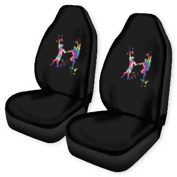 Discover Ballet Dance Couple Woman Ballerina Car Seat Covers