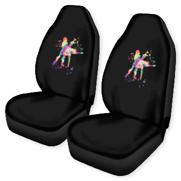Discover Ballet Dance Couple Woman Ballerina Car Seat Covers