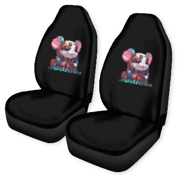 Discover R3d DataHam // Cyberpunk Hamster Car Seat Covers