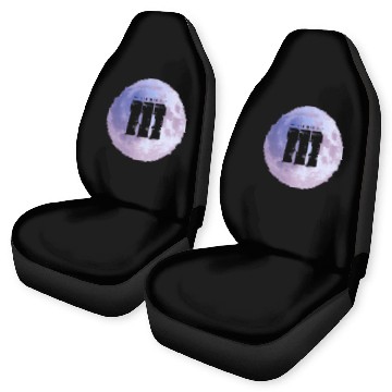 Discover Purple Moon Angel Numbers 111 Car Seat Covers
