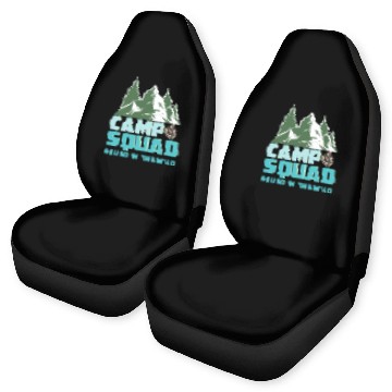 Discover CAMP SQUAD SQUAD IN THE WILD Car Seat Covers