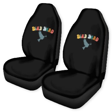 Discover Bird Nerd , Bird Lover Car Seat Covers
