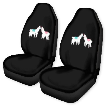 Discover Llama Summer Wedding Anniversary Enet Car Seat Covers
