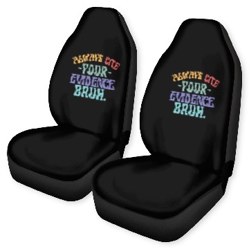Discover Always Cite Your Evidence Bruh English Teacher Car Seat Covers