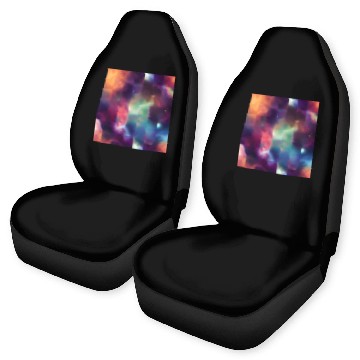 Discover Galaxy nebula abstract design Car Seat Covers