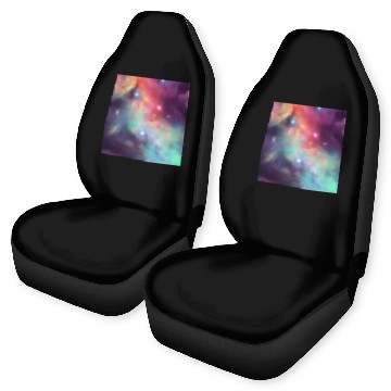 Discover Galaxy nebula abstract design Car Seat Covers