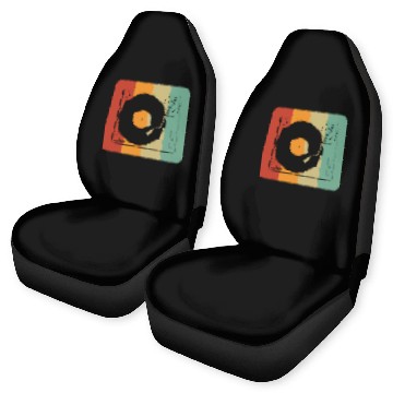 Discover Vinyl Record Player Car Seat Covers