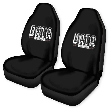 Discover Data Analyst Joke Science Scientist Big Database Car Seat Covers