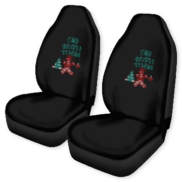 Discover "Im with them" Gingerbread design Car Seat Covers