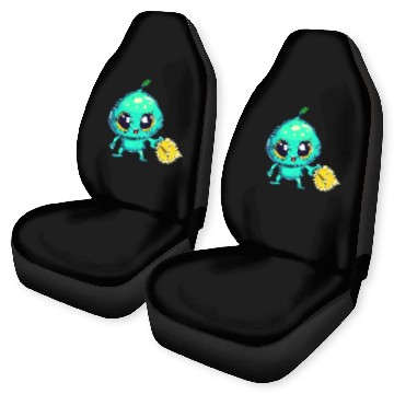 Discover Alien Fruit Magic: Sweet Lemon from Outer Space Car Seat Covers