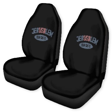 Discover Usa Jerusalem Israel Car Seat Covers