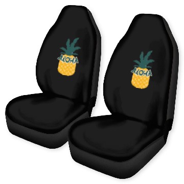 Discover Aloha Pineapple Car Seat Covers