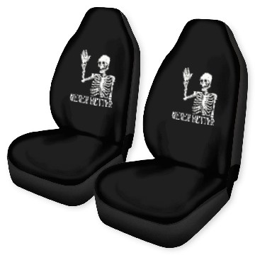 Discover Funny Halloween Skull Car Seat Covers | Sarcastic Dead Inside