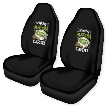 Discover Green Tea Lover Japanese Matcha Latte Drink Matcha Car Seat Covers