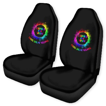 Discover Total Solar Eclipse Columbus Ohio 4/28/24 Kids Car Seat Covers