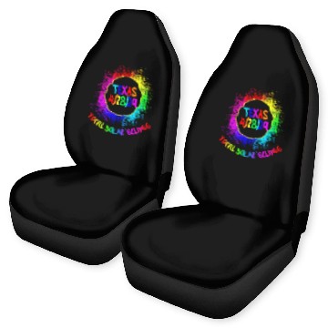 Discover Total Solar Eclipse Texas 4/28/24 Kids Eclipse Car Seat Covers
