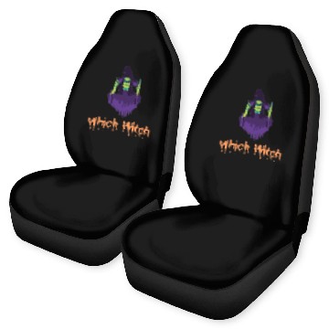 Discover Which Witch Car Seat Covers - Funny Halloween vaction
