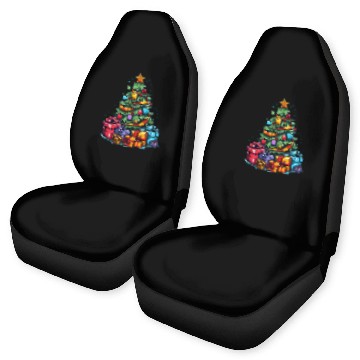 Discover Christmas tree Car Seat Covers