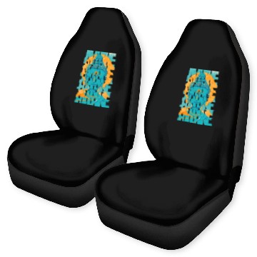Discover Awake buddha Car Seat Covers