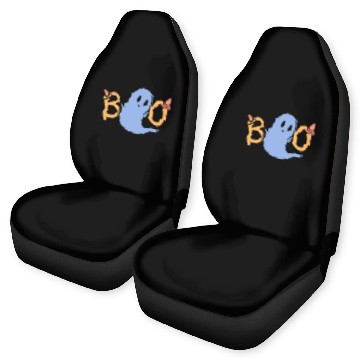 Discover Halloween Cute Ghost Car Seat Covers