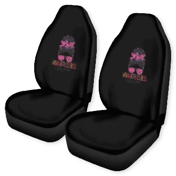 Discover Warriors Wear Pink Car Seat Covers
