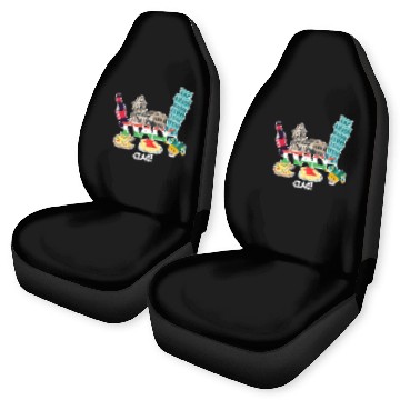 Discover I LOVE ITALY Car Seat Covers