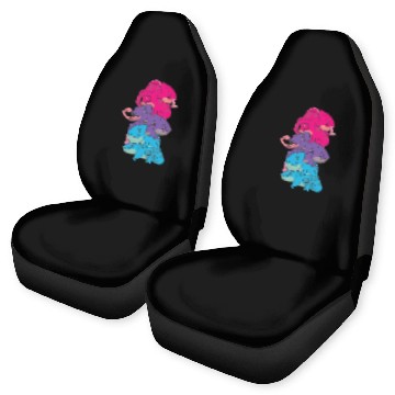 Discover Androgynous Flag Pride Lgbtq Cute Chameleon Car Seat Covers