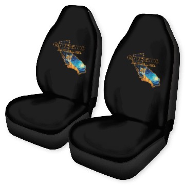 Discover California Wildlife - mountain lion Car Seat Covers