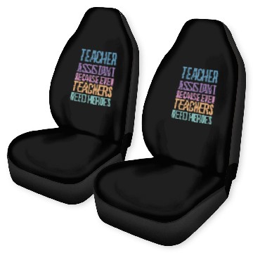 Discover Teacher Assistant Car Seat Covers