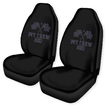 Discover Pit Crew Kid Racing Enthusiast Racer Birthday Gift Car Seat Covers