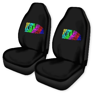 Discover Music Car Seat Covers, Keeping It Old School Stereo Retro