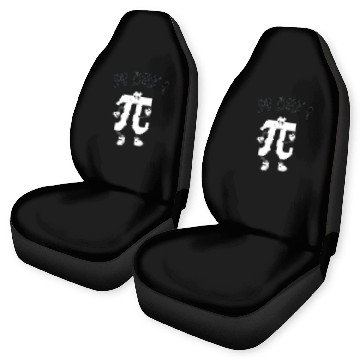 Discover 3.14 Math Teacher Pi National Day Car Seat Covers
