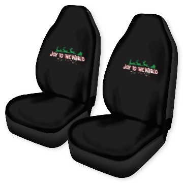 Discover Joy to the World Car Seat Covers