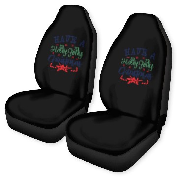 Discover Have a Holly Jolly Christmas Car Seat Covers