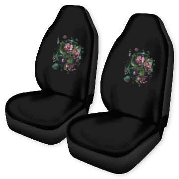 Discover Orchid Inspired Flower Plant Lover Funny Gardening Car Seat Covers