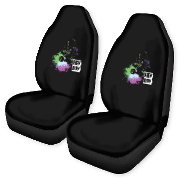 Discover ATV/Quad " Airborne" style logo. By "Hey Day" Car Seat Covers