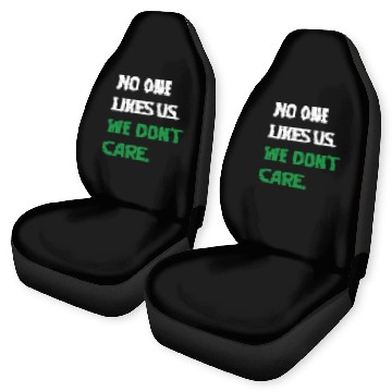 Discover No One Likes Us We Don t Care Philadelphia Philly Car Seat Covers