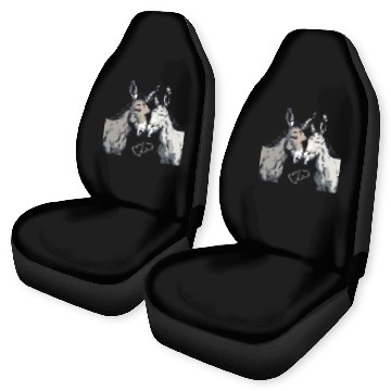 Discover Donkey Couple - You & I Car Seat Covers