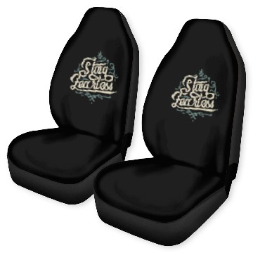 Discover Stay Fearless Car Seat Covers